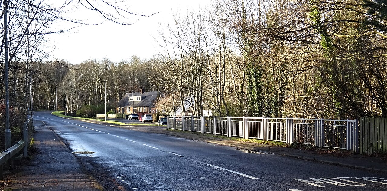 Bridge over the Annick Water at Lawthorn Cottage, Perceton